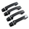 Mitsubishi Triton MV Carbon Fiber ABS Exterior Door Handle Covers (2024)