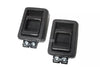 Nissan D21 Pickup / Pathfinder Interior Door Handle 2 x Gray (1987-1995)