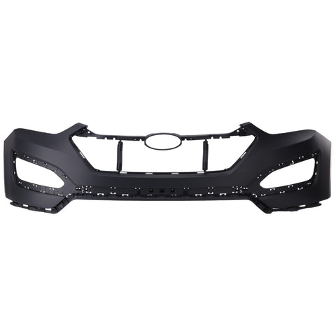 Front Bumper Cover For 2013-2016 Hyundai Santa Fe w/ fog
