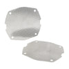 Harley Dresser FLH / T Electra Glide Chrome Front Fairing Mesh Speaker Grilles
