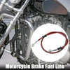 Motorcycle 90cm / Motorcycle Braided Brake Clutch Oil Hoses Fitting Ends