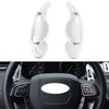Land Rover Jaguar 2 x Silver Steering Wheel Shift Paddle Shifters