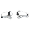 Harley Dyna FXD Street Bob FXDB FXDBI Chrome Rear Frame Axle Covers (2006-2017)