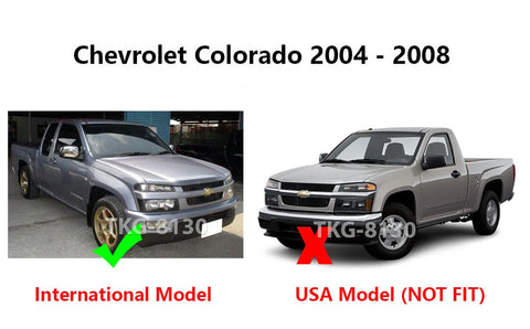 Chevrolet / Holden Colorado 4 Door Wind Shield Air Guard (2002-2011)