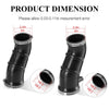 Yamaha Raptor 660R Left + Right 2 x Snorkel Air Box Intake Tube (2002–2005)