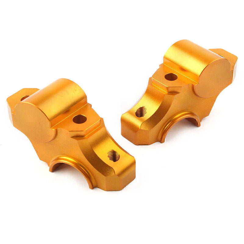 YAMAHA MT FZ 09 MT09 Gold Handlebar Riser Clamp (2013-2017)