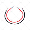 12V 24V Red & Black Cable 30cm 100A Battery Connector Lead DC Wire