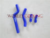 YAMAHA YZ250 YZ250X YZ250G (2002-2019) BLUE Silicone Radiator Hose