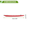 Ford Fusion 2019-2020 Red 1 x Rear Right Bumper Reflector