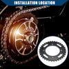 Dirt Bike Sprocket 76mm 35-Tooth Motorcycle Chain Rear Sprocket