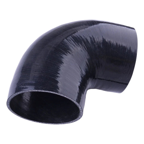 Car Radiator 3" Black 90 Degree Silicone Elbow Hose (Fits Various Models)