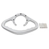 Honda Motorcycle CNC Silver Hand Grip Tank Grab Handles