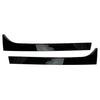 Skoda Superb Glossy Black Rear Window Spoiler Side Wing Trim Covers (08-15)