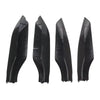 Toyota Prado 4 x Glossy Black Roof Rack Rail End Cover Caps (2010-2018)