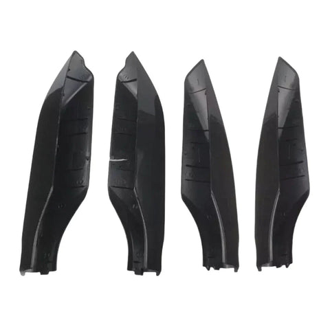Toyota Prado 4 x Glossy Black Roof Rack Rail End Cover Caps (2010-2018)