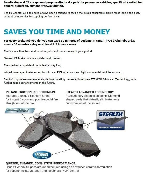 Suzuki Sierra MG410 Front Disc Brake Pads Set (1990-2000)