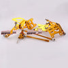 Honda CBR 600RR (2007-2008) Gold 2 x Rearsets Footpegs