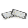 BMW M3 E46 2D LED Rear License Plate Lights (1998-2003)