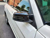 Mercedes Benz W212 W204 2 x Black Rear View Side Mirror Covers (2009-2016)