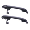 Hyundai i30 Set of 2 Front Left/Right Exterior Door Handles Black (2007–2012)