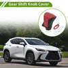Lexus ES300h 2018-2023 Red Carbon Fiber Car Gear Shift Knob Cover