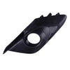 Mazda 3 Black Right Front Bumper Fog Light Cover (2014-2016)