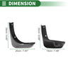 Nissan Micra March Mud Flaps Splash Guards 1 Set (2010-2013)
