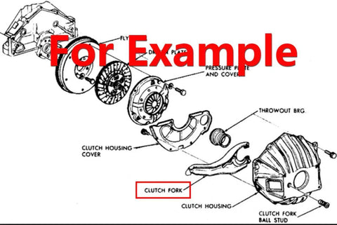 Mitsubishi Canter FE444 Clutch Release Fork (Engine 4D31, 4D34)