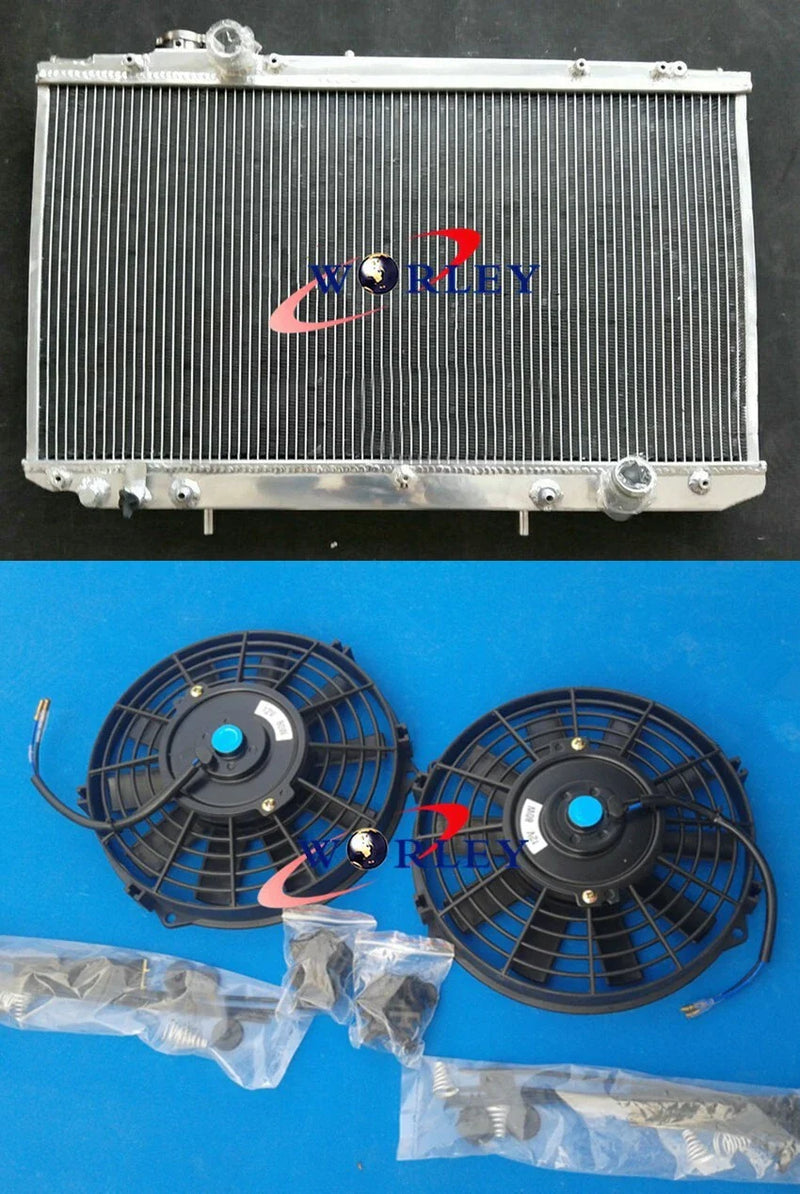 Toyota Aristo S160, Lexus GS300 / 400 Alu Radiator + FAN (1998-2005)
