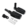Harley Softail Slim FLSS (2012-2017) Black Rear Footpegs Mount