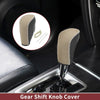 Ford Fiesta Beige Faux Leather Gear Shift Knob Cover (2011-2019)