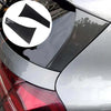 Benz GLA-Class X156 2014-2019 Carbon Fiber Rear Window Side Wing Cover Trim