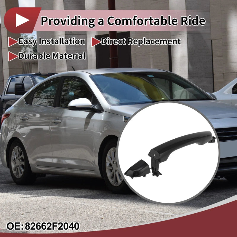 Hyundai Elantra Sedan 2017-2020 Right Black Car Door Handle Grip