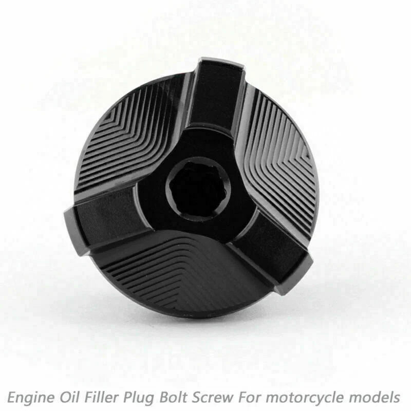BMW G310GS, G310R M24 x 1.0 Black Oil Cap Bolt (2017-2018)