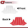 Ford Mach-E 2021-2022 Silver Tone Door Pillar Window Trim