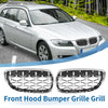 BMW 328xi M3 335xi 328i Silver Tone 1 x Front Hood Bumper Grille Grill