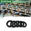 Car Oil Seal 35x55x12mm Seal Ring Rotary Shaft NBR Rubber Black
