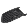 Audi A6 S6 Left Front Bumper Fog Light Grille Cover Matte Black (18-24)