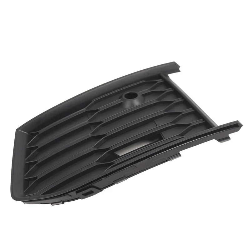 Audi A6 S6 Left Front Bumper Fog Light Grille Cover Matte Black (18-24)