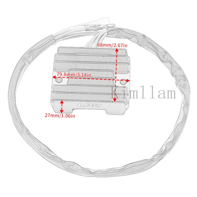 KTM 125 250 360 SX EXC Voltage Rectifier Regulator (1996-1997)