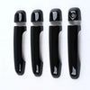 Toyota Land Cruiser Prado Glossy Black Door Handle Cover Trim (2010-2019)
