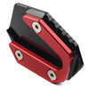 Yamaha YZFR25 YZFR3 MT-25 MT-03 Red Side Stand Kickstand Plate Pad (2014-2019)