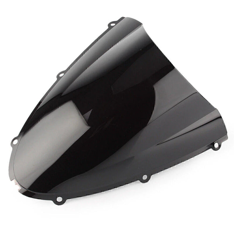 Kawasaki Ninja ZX6R ABS Black Windshield (2005-2008)