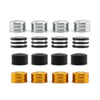 Triumph T120 Street Twin 4 x Billet Machined Head Bolt Cover Caps (2016-2023)