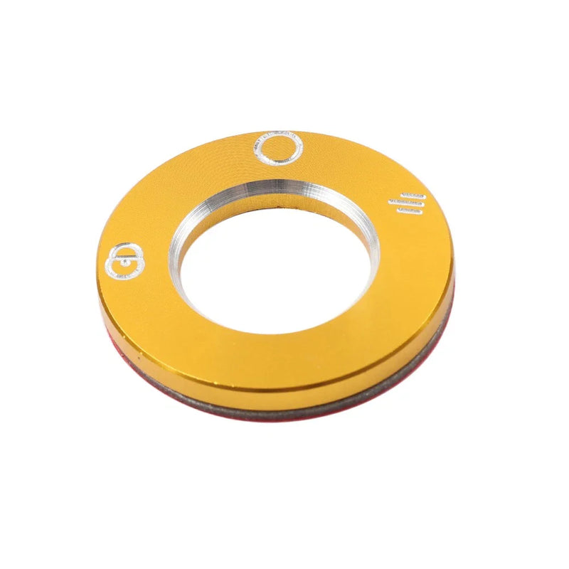 Vespa LX LXV S ET4 GTS GTV Ignition Switch Lock Trim Ring Cover Gold (2005-2023)