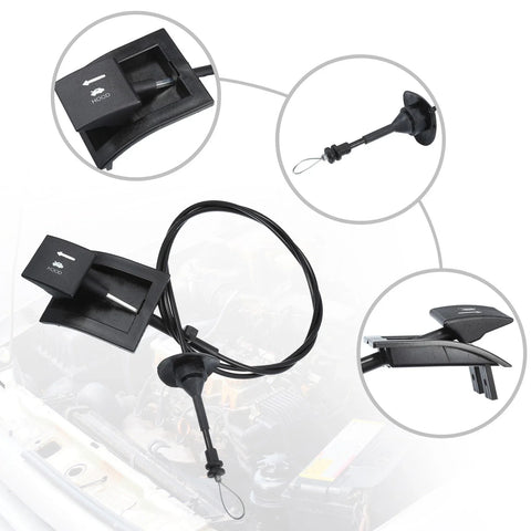 Ford F-150 Front Hood Latch Release Cable (1987-1991)
