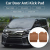 Toyota Vellfire Alphard Car Door Anti Kick Pad Sticker 2 x Brown 40S