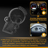 Yamaha YZF R6 1pc Speedometer Gauge Cover Black Plastic (2003–2005)