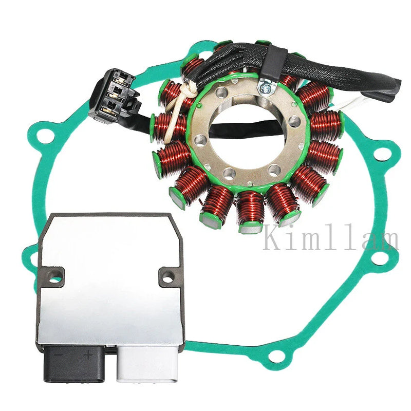 Kawasaki Ninja ZX10R Stator Coil, Regulator, Gasket (2006-2007)
