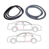 Toyota Corona 4D 1978-1983 Rear Door Weatherstrip Set
